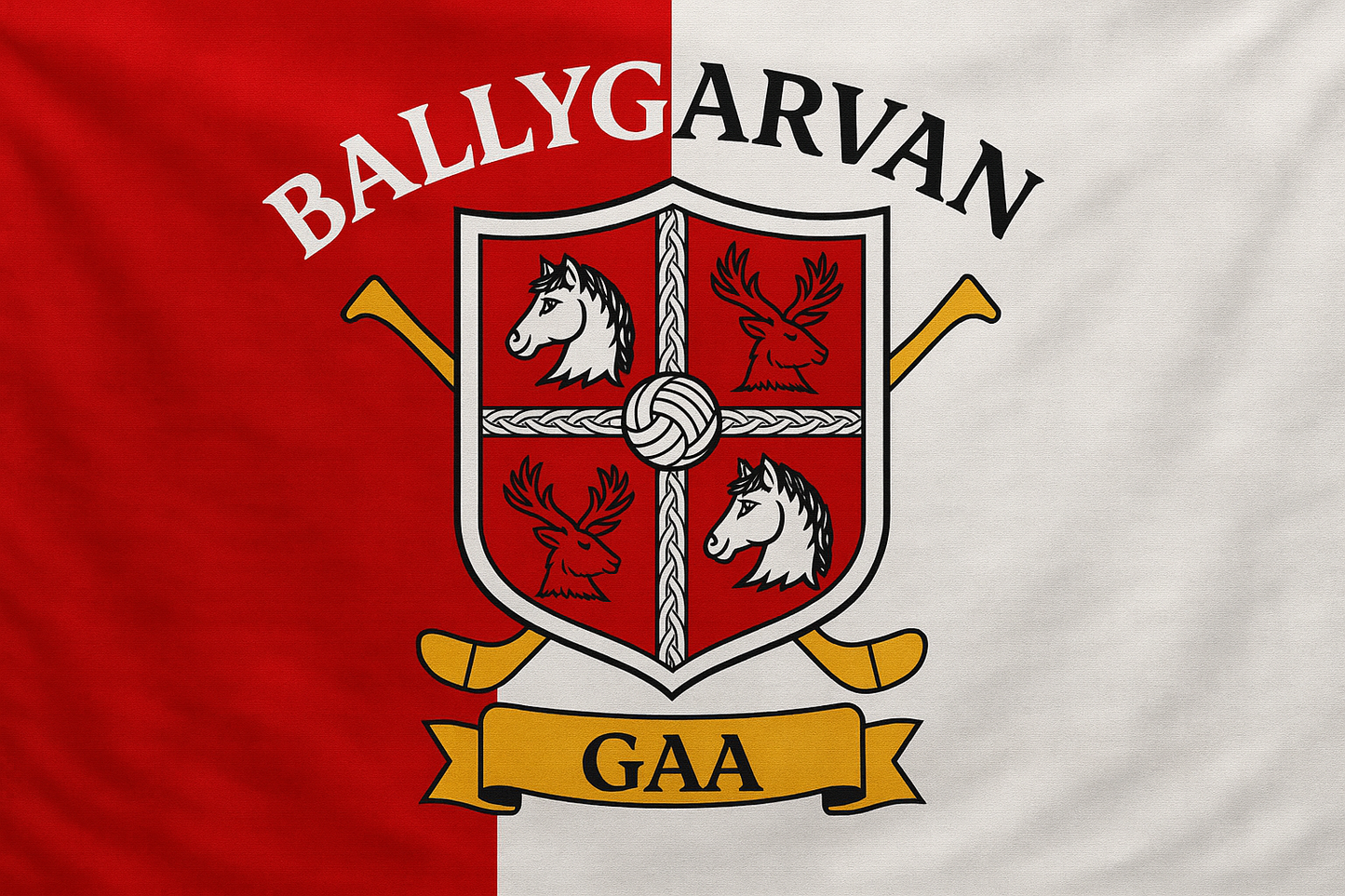 Ballygarvan GAA Club Flag