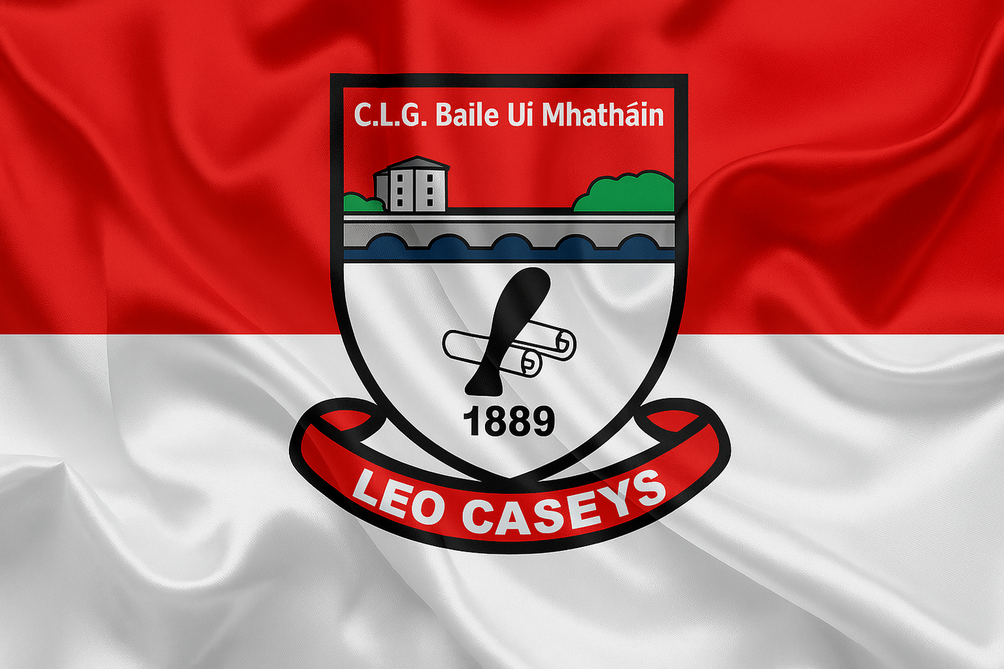 Ballymahon GAA (Leo Caseys) Club Flag
