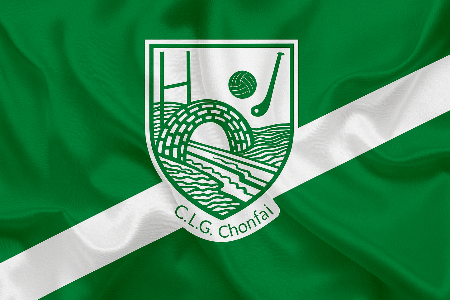 Confey GAA Club Flag
