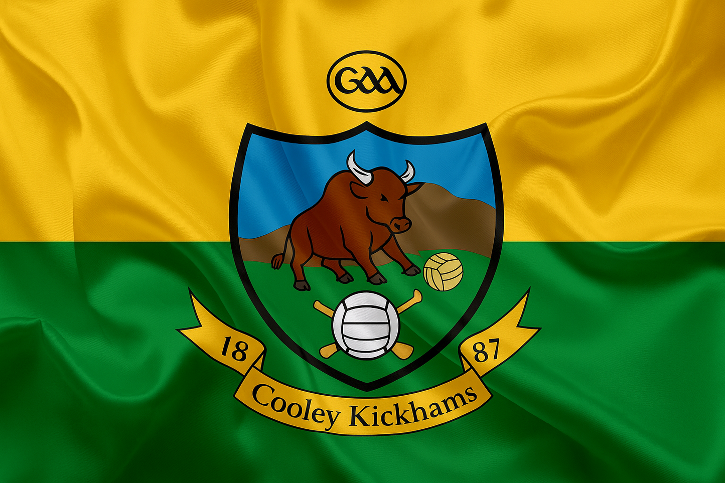 Cooley Kickhams GAA Club Flag