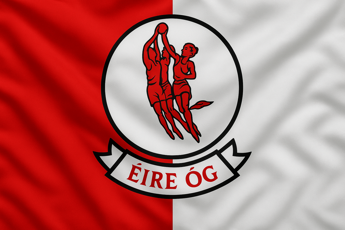 Eire OG Carlow GAA Club Flag