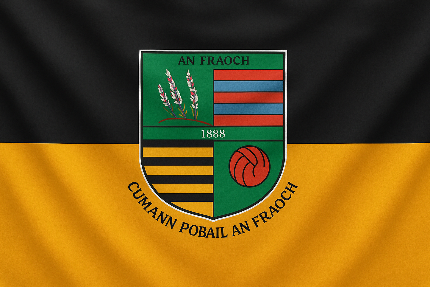 The Heath GAA Club Flag