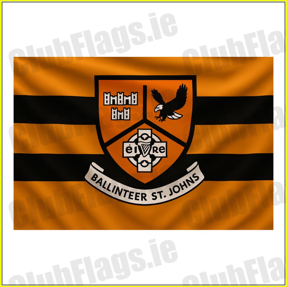 Ballinteer St Johns GAA club flag artwork - ClubFlags.ie