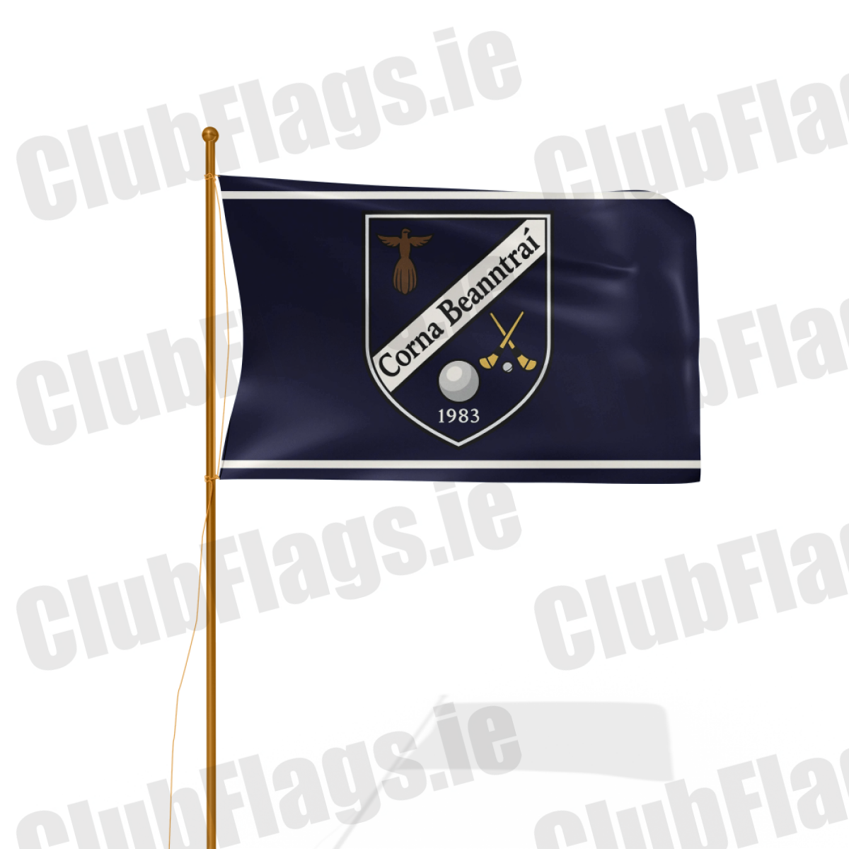 Bantry Blues GAA Flag - GAA Clubs