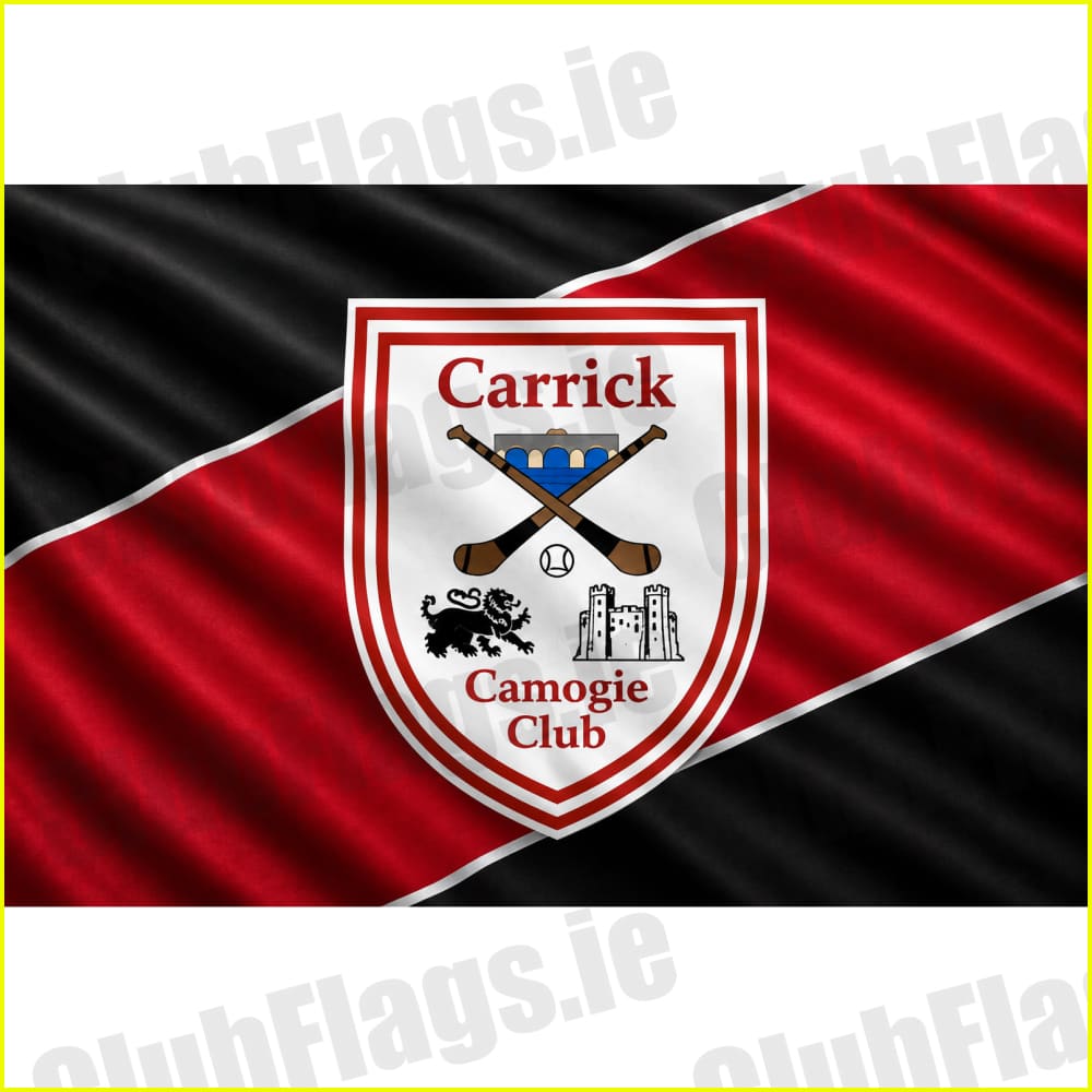 Carrick Camogie Club club flag artwork - ClubFlags.ie