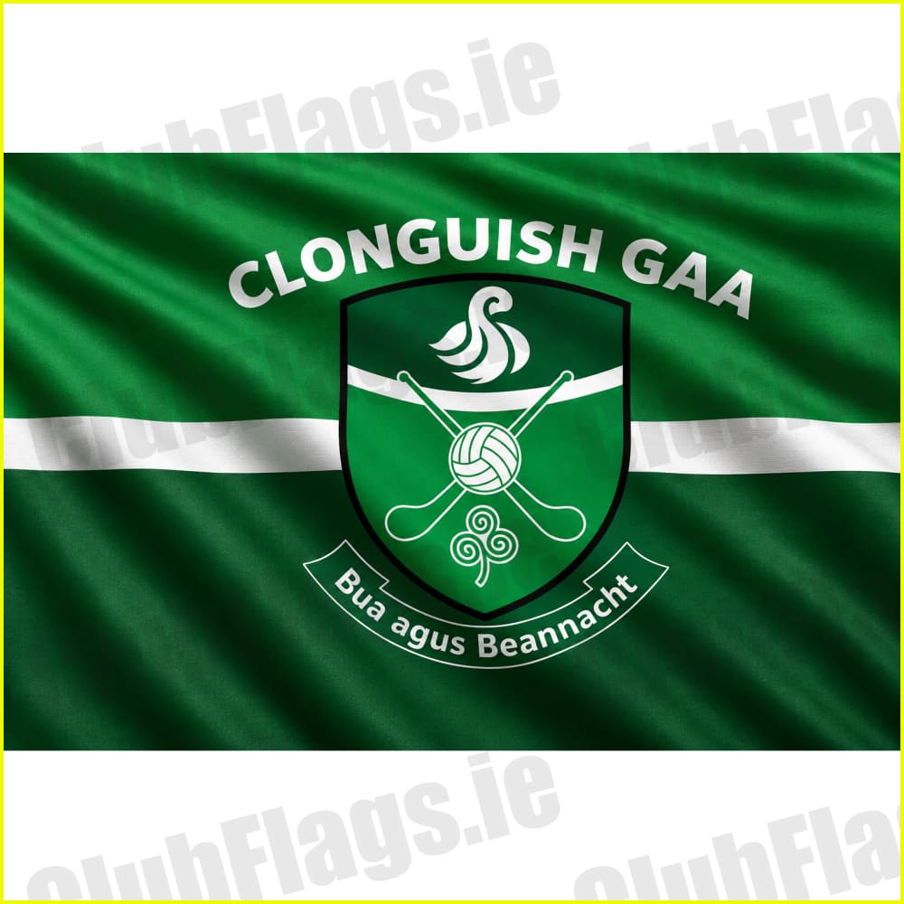Clonguish GAA club flag artwork - ClubFlags.ie