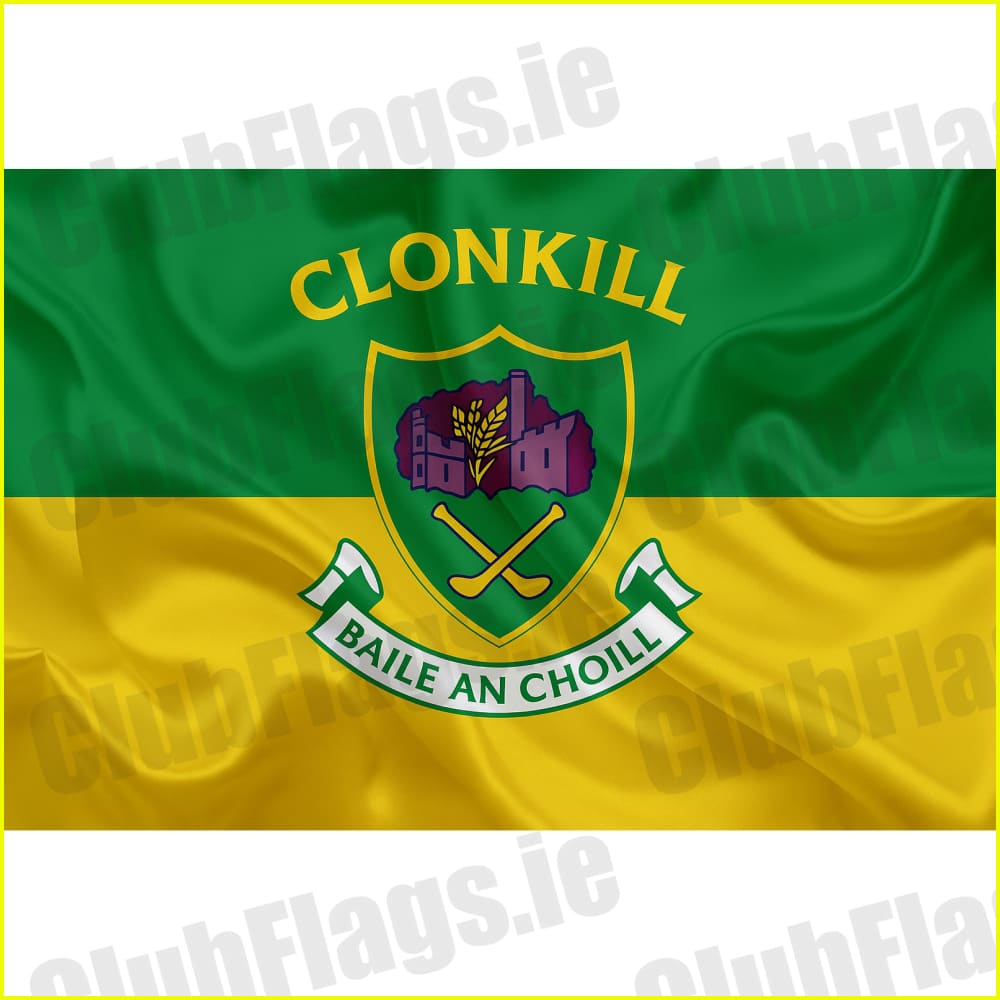 Clonkill GAA club flag artwork - ClubFlags.ie