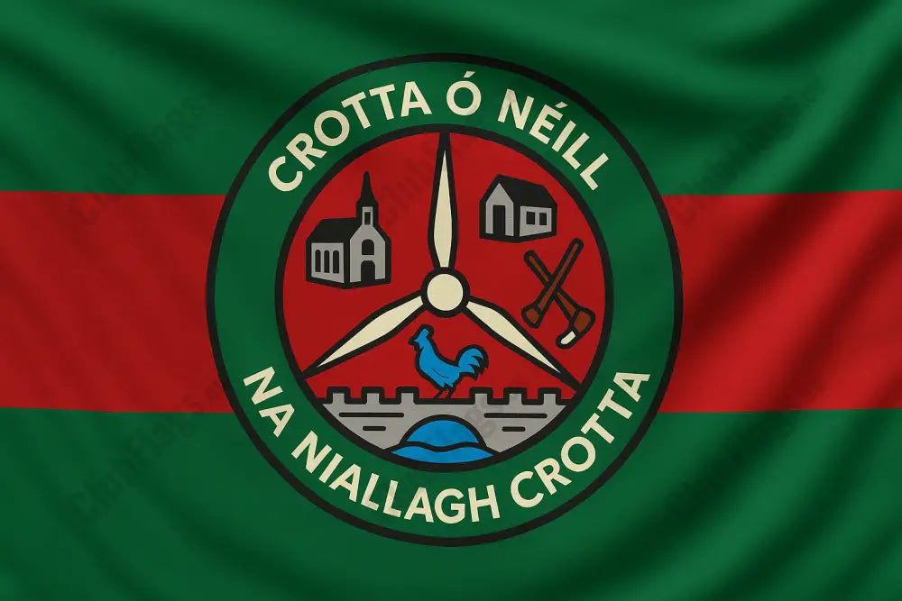 Crotta Ó Néill’s GAA Club Flags GAA Clubs
