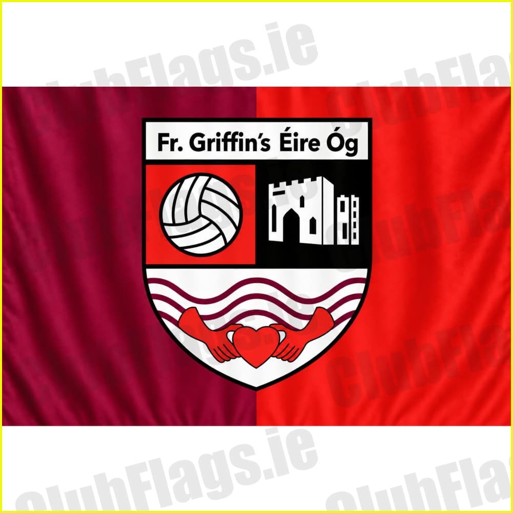 Fr. Griffin’s Éire Óg club flag artwork - ClubFlags.ie