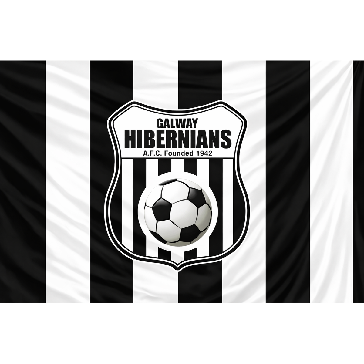 Galway Hibernians club flag artwork - ClubFlags.ie