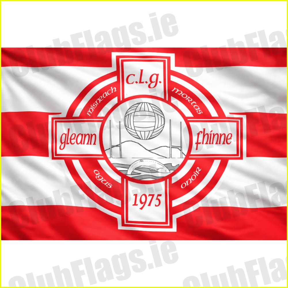 Gleann Fhinne GAA club flag artwork - ClubFlags.ie