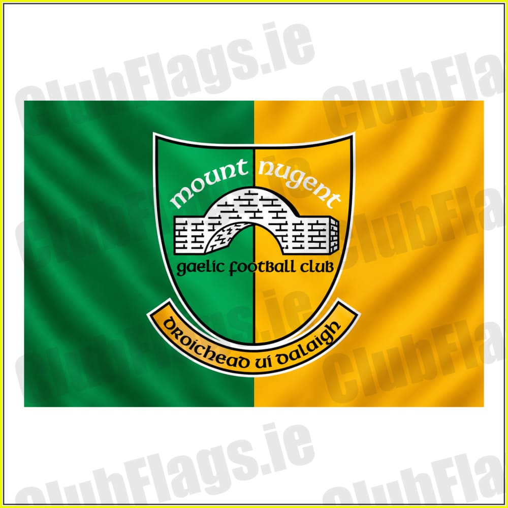 Mount Nugent GAA club flag artwork - ClubFlags.ie