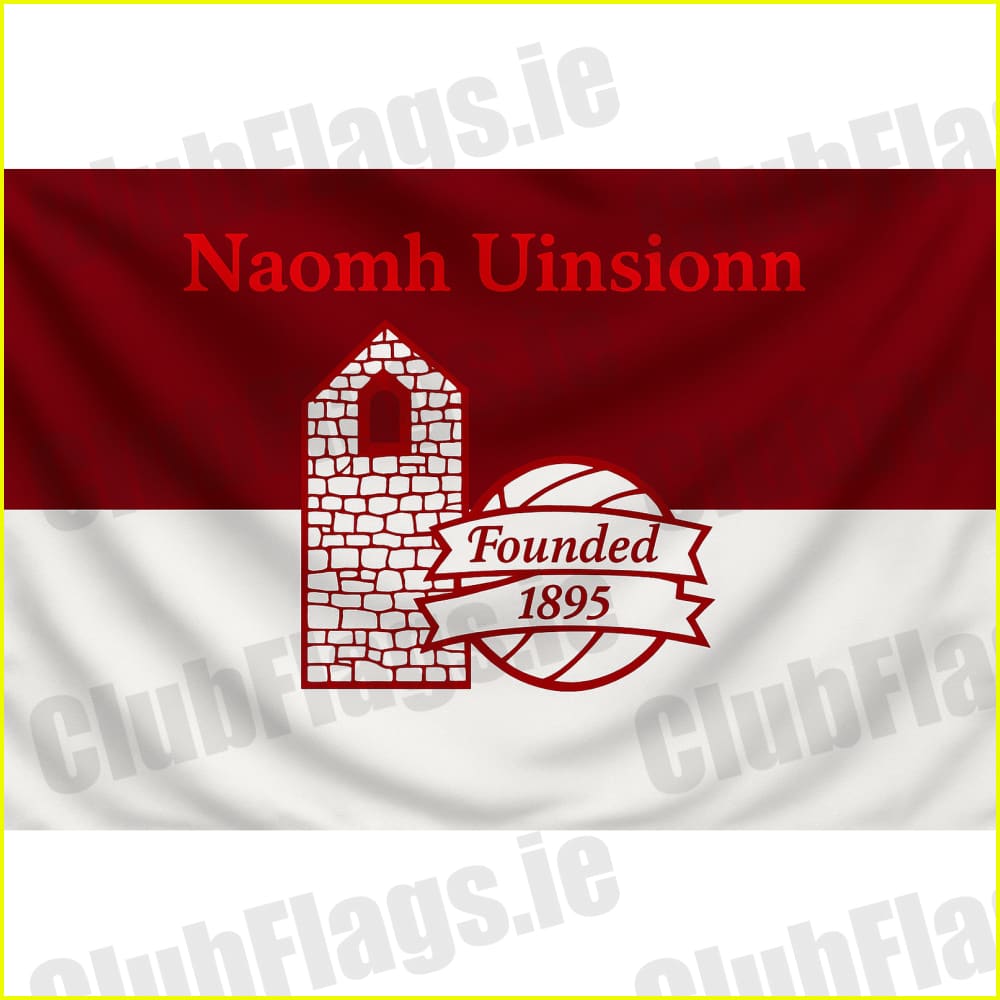 Naomh Uinsionn GAA club flag artwork - ClubFlags.ie