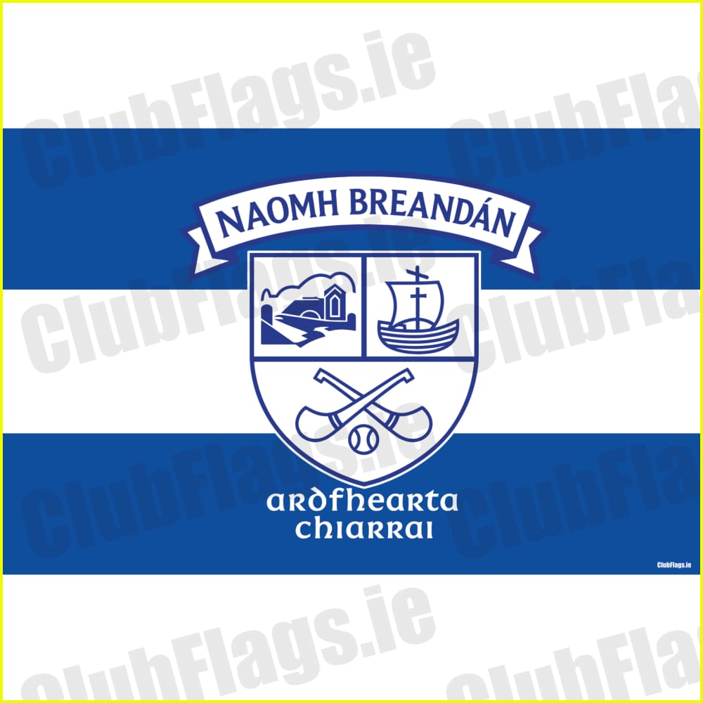 St Brendan’s GAA Kerry club flag artwork - ClubFlags.ie
