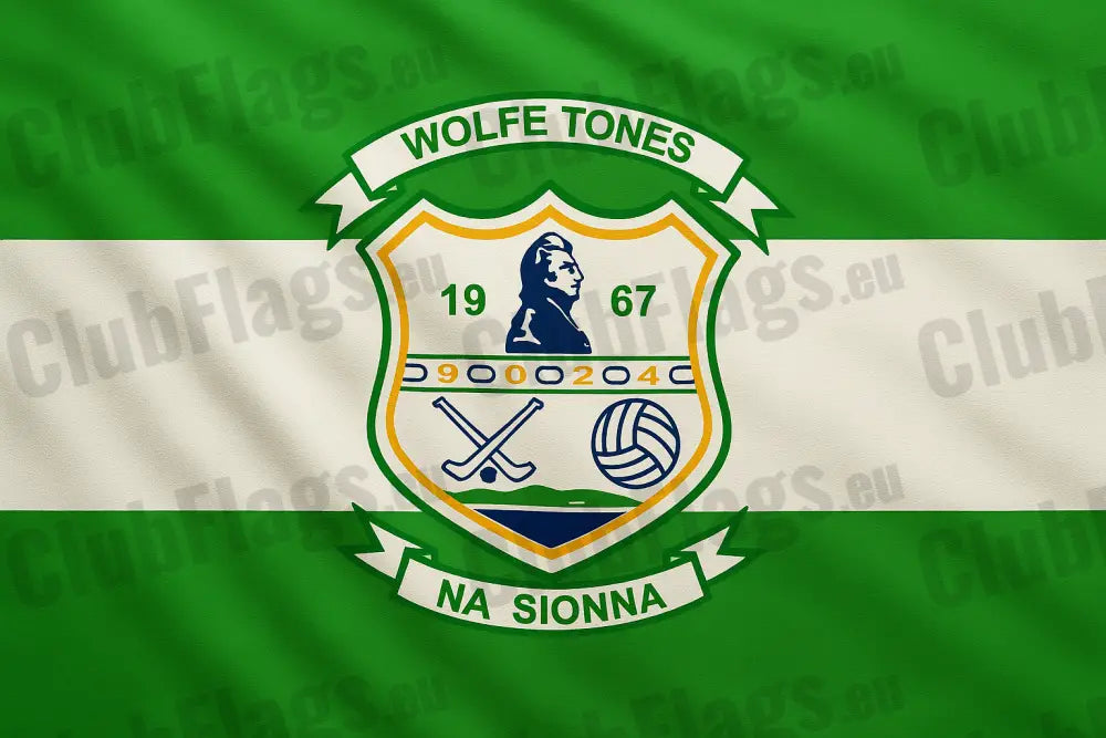 Wolfe Tones na Sionna GAA Club Flag GAA Clubs