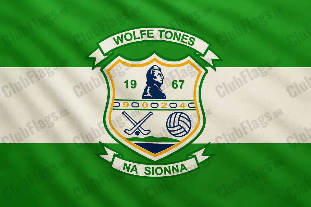 Wolfe Tones na Sionna GAA Club Flag GAA Clubs