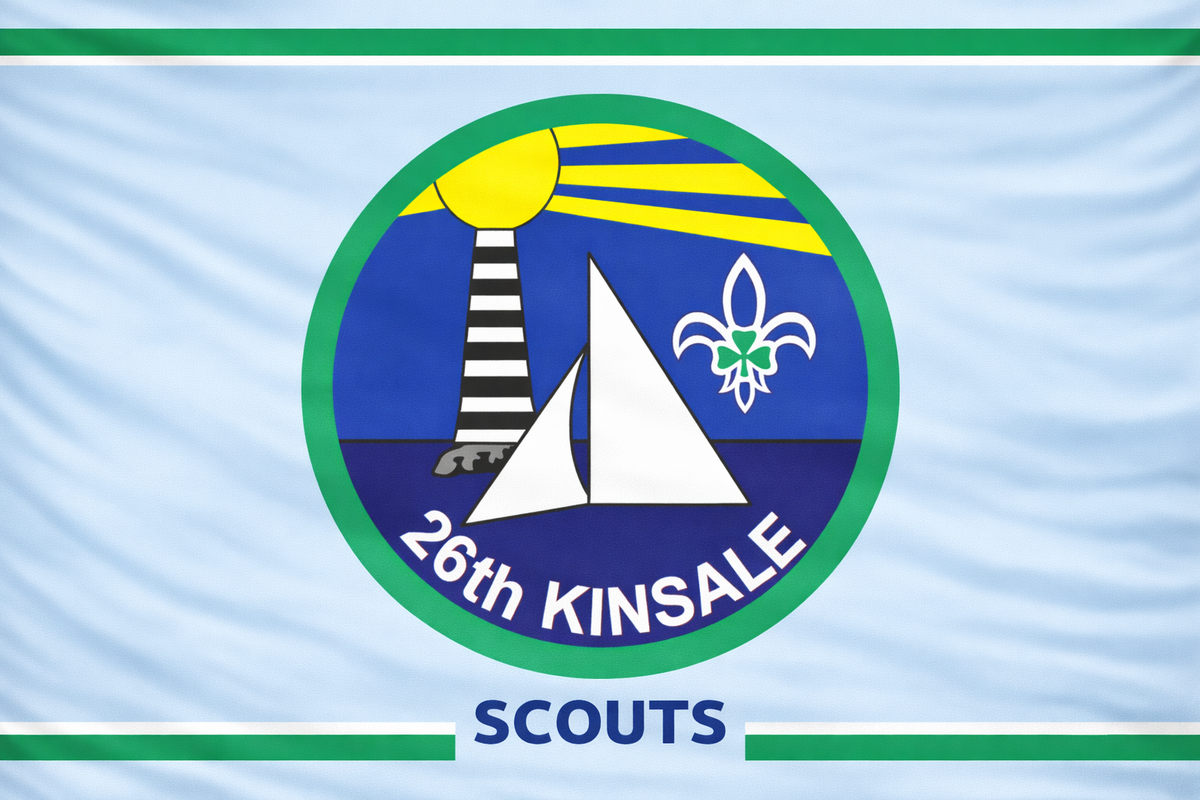 26th Kinsale Scouts Flag