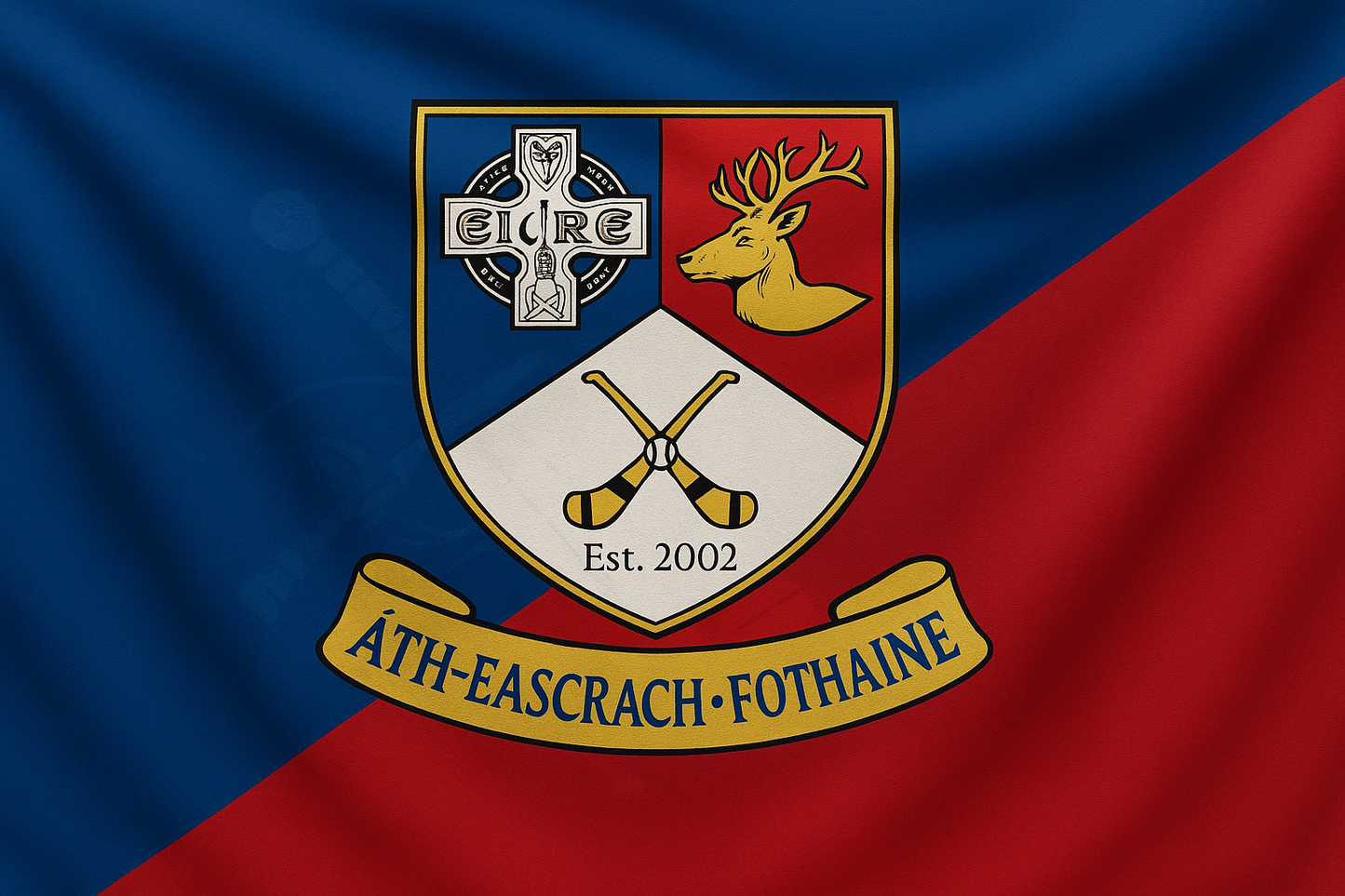 Áth-Eascragh Fothaine GAA Club Flag