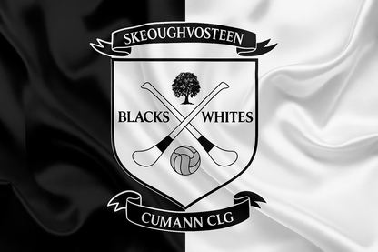 Blacks and Whites GAA Club Flag