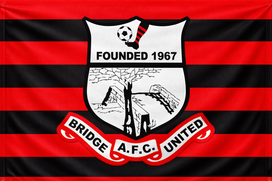 Bridge AFC Clare Football Club Flag