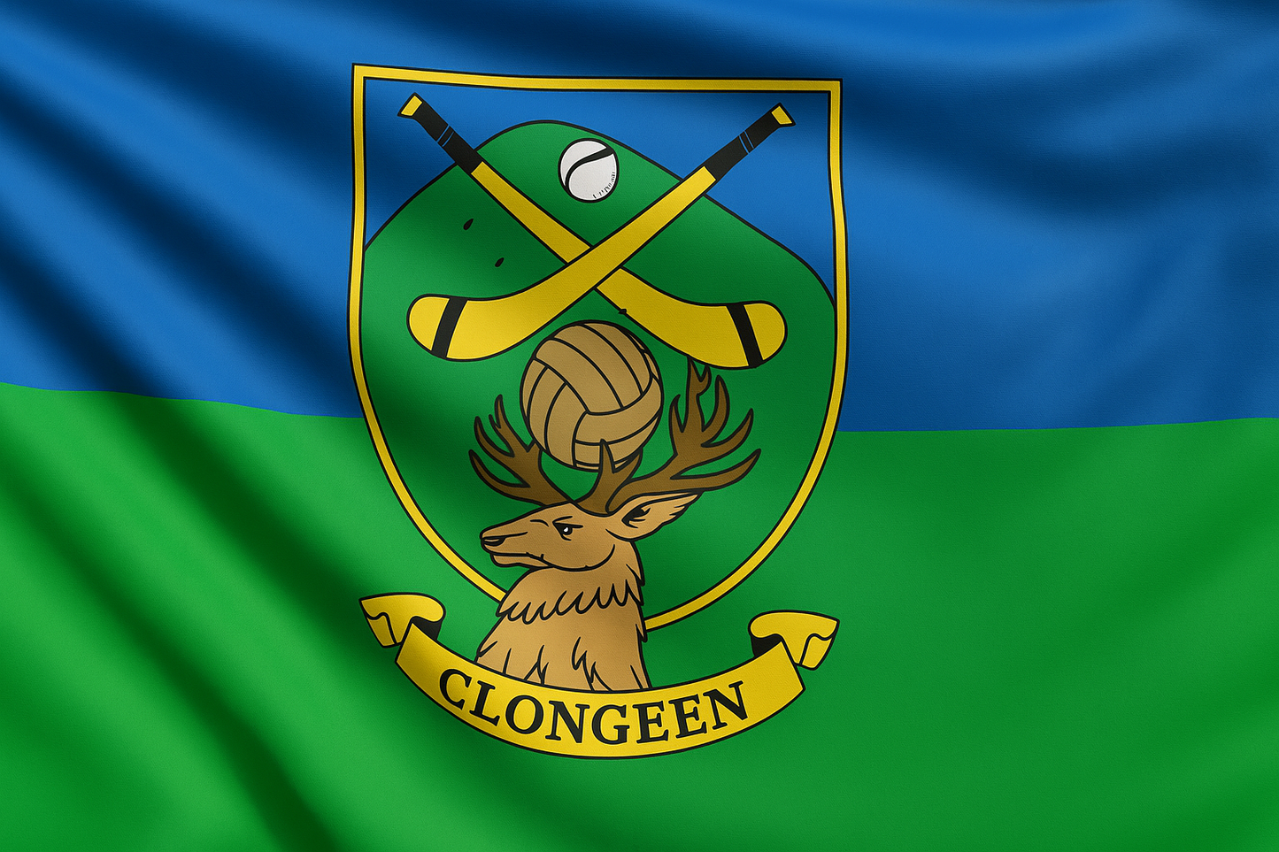 Clonee GAA Club Flag