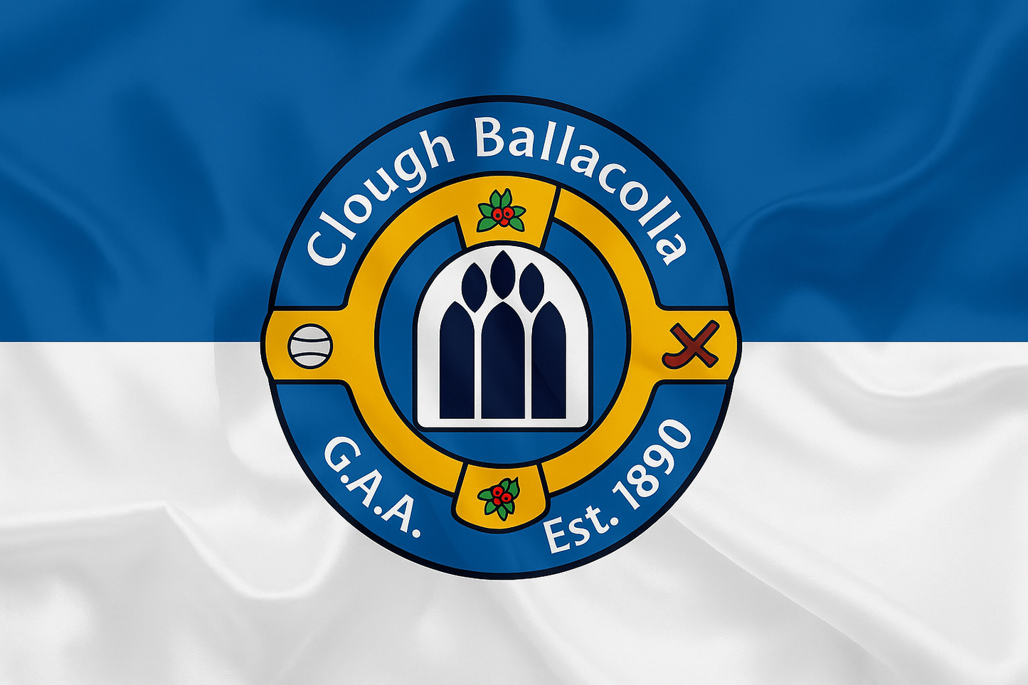 Clough Ballacolla GAA Club Flag