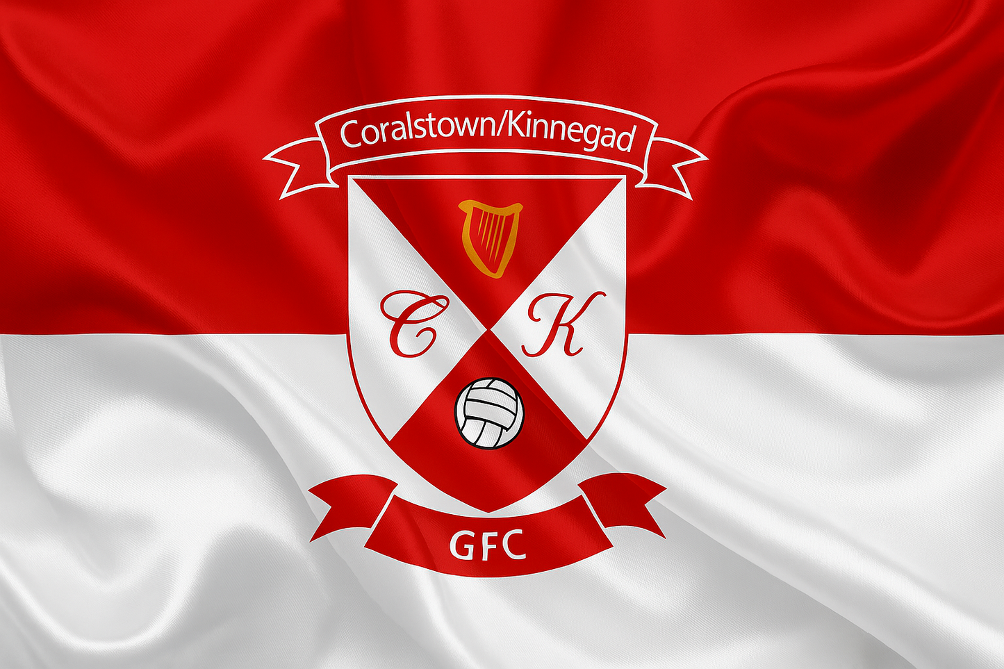 Coralstown Kinnegad GAA Club Flag