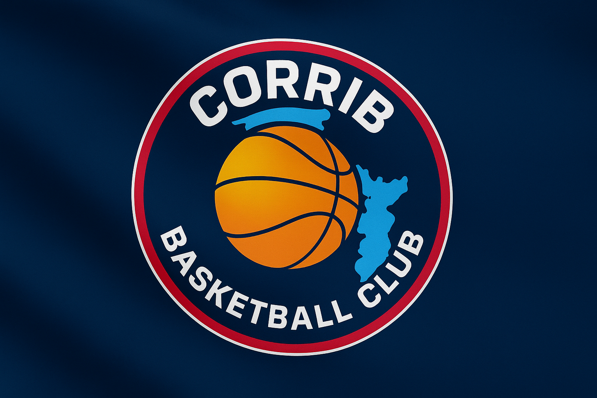 Corrib Basketball Club Galway Flag