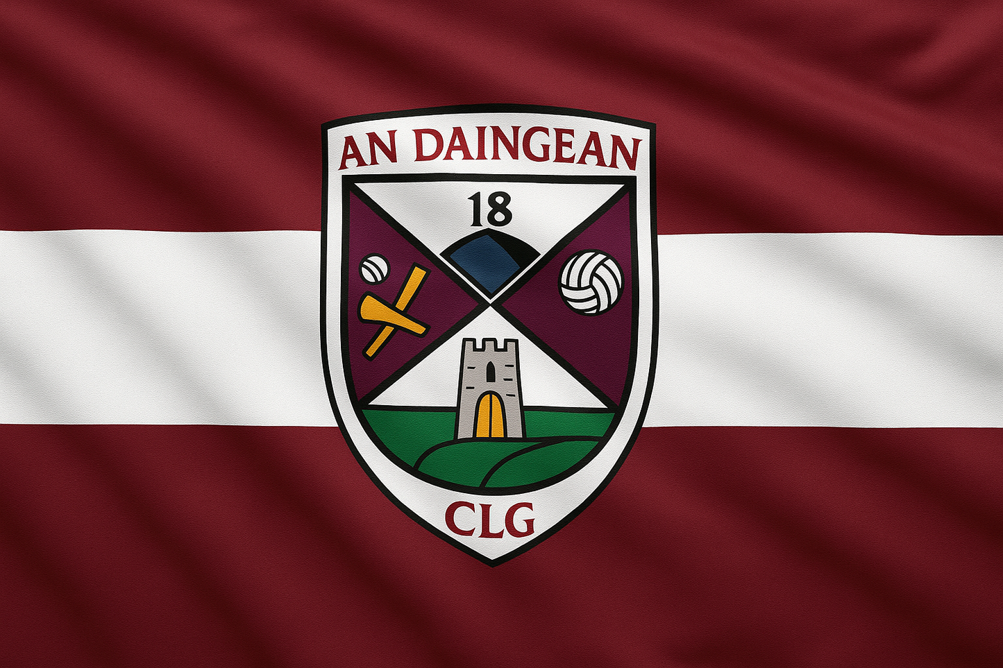 Daingean GAA Club Flag
