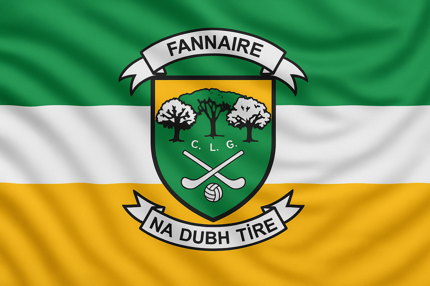Duffry Rovers GAA Club Flag