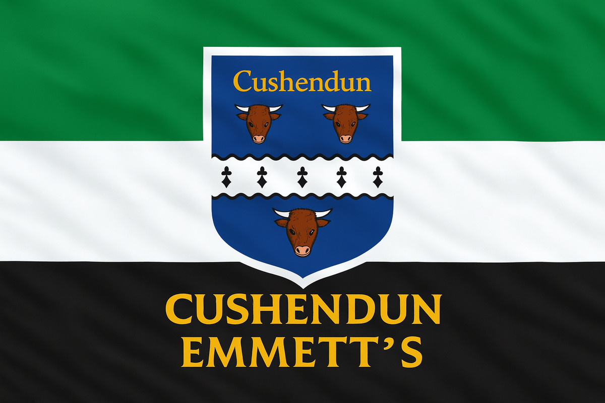 Emmetts Cushendun GAC Club Flags