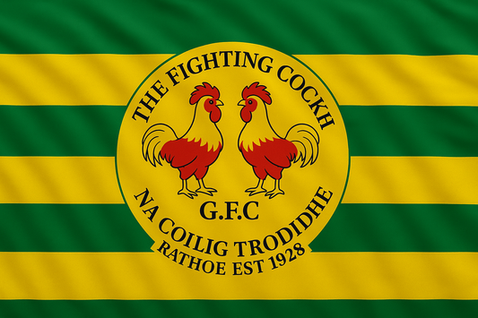 Fighting Cocks GAA Club Flag