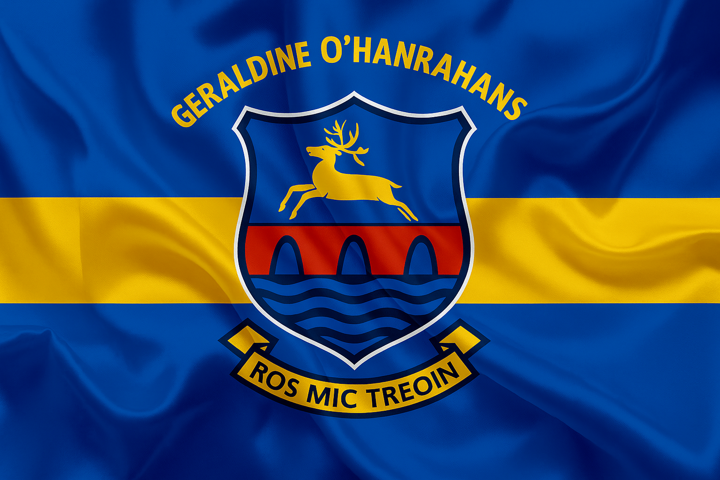 Geraldine O' Hanrahans GAA Club Flag