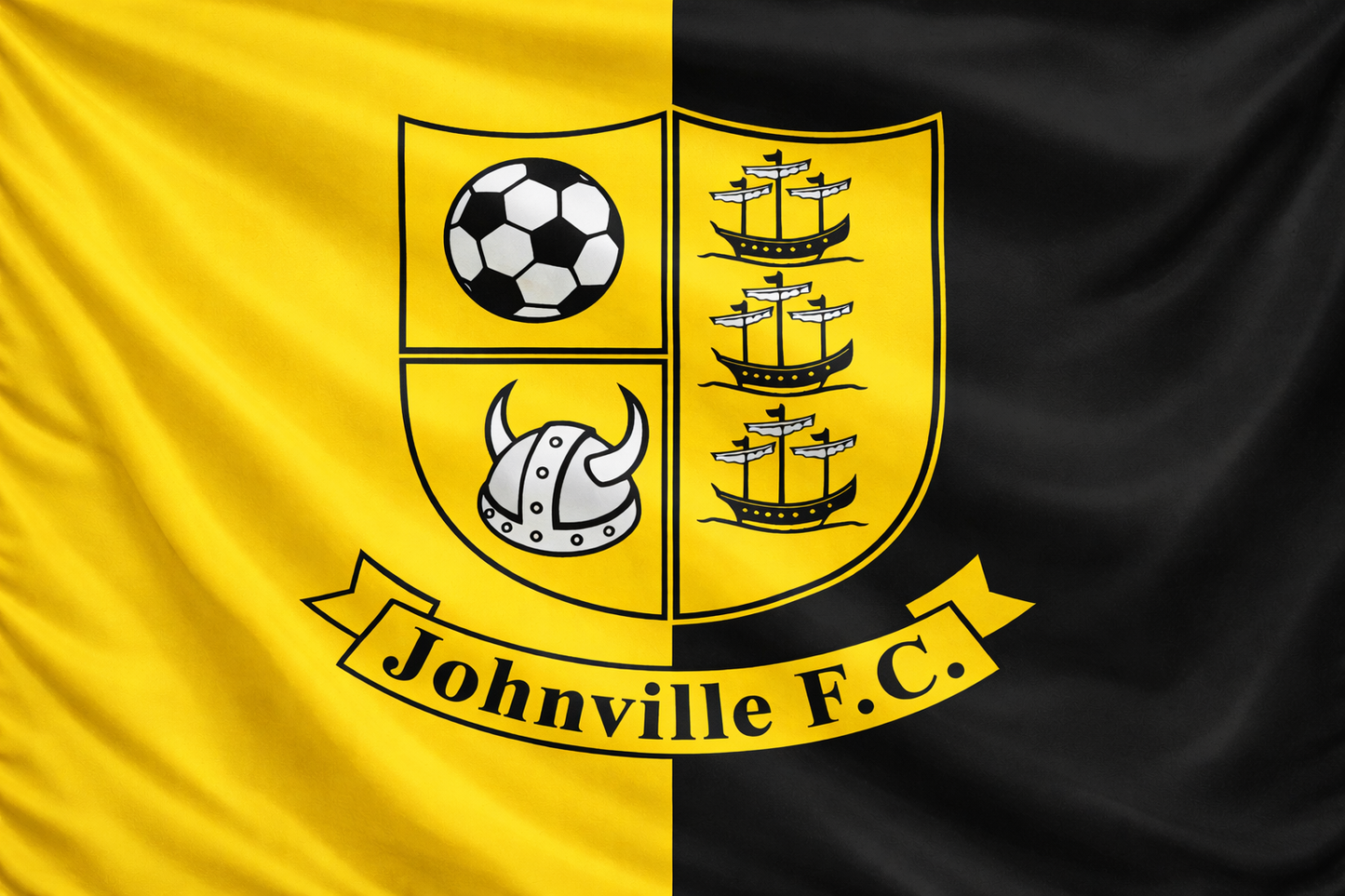 Johnville FC Club Flag