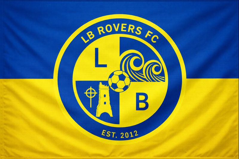 LB Rovers Soccer Academy Flag