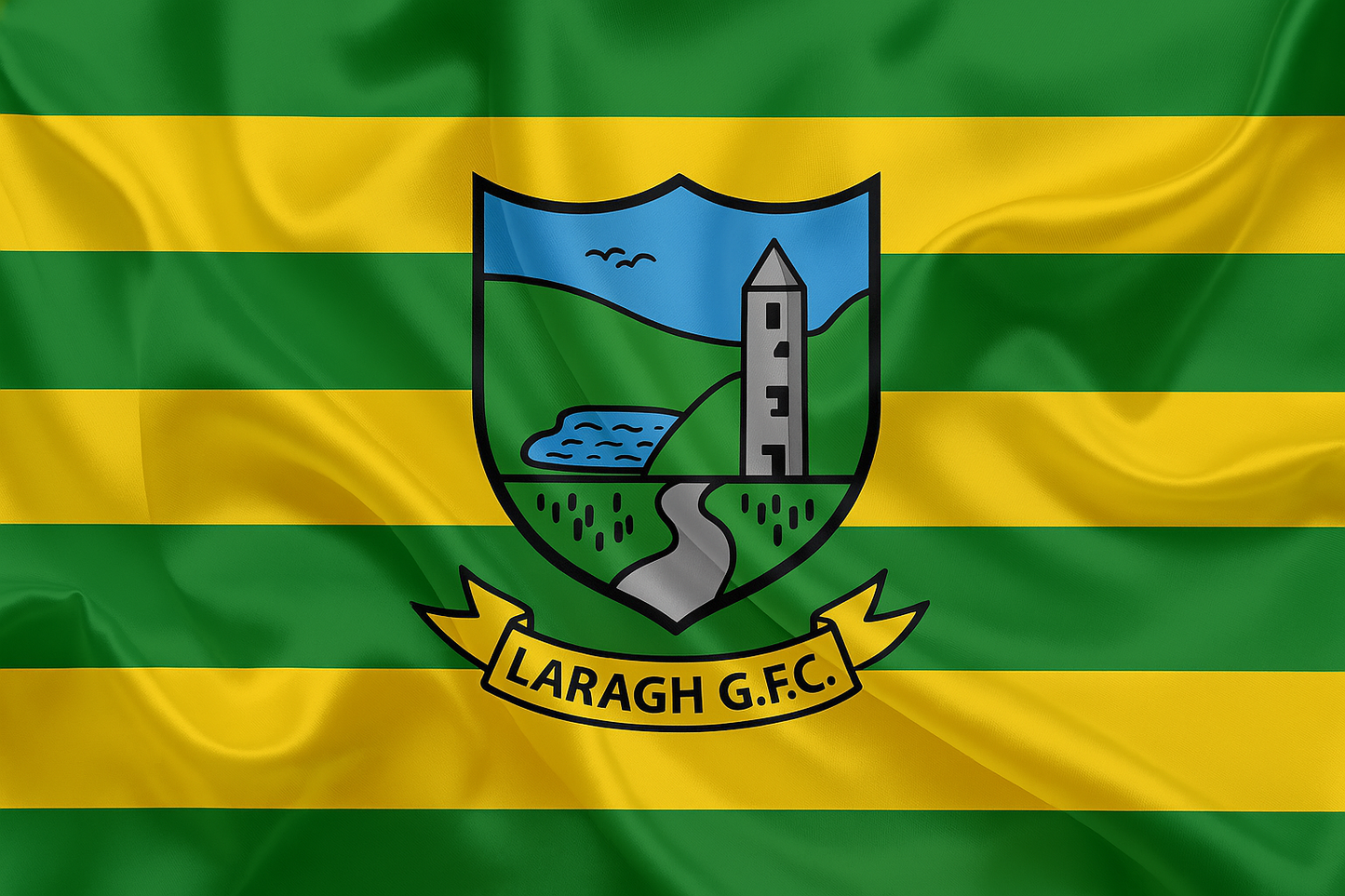 Laragh GAA Club Flag.png
