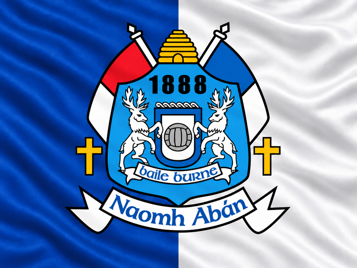Naomh Abán GAA Club Flag Cork