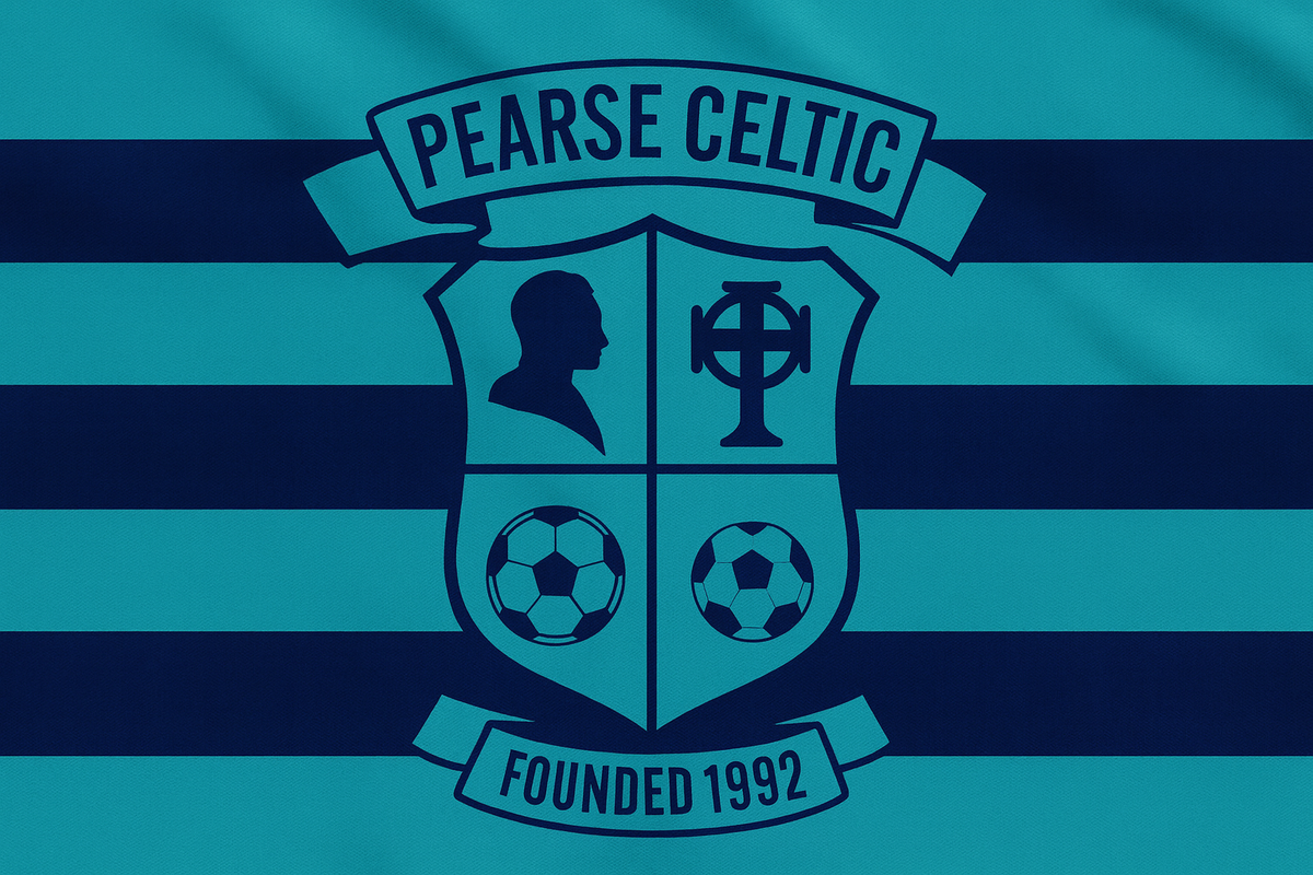 Pearse Celtic FC Flag