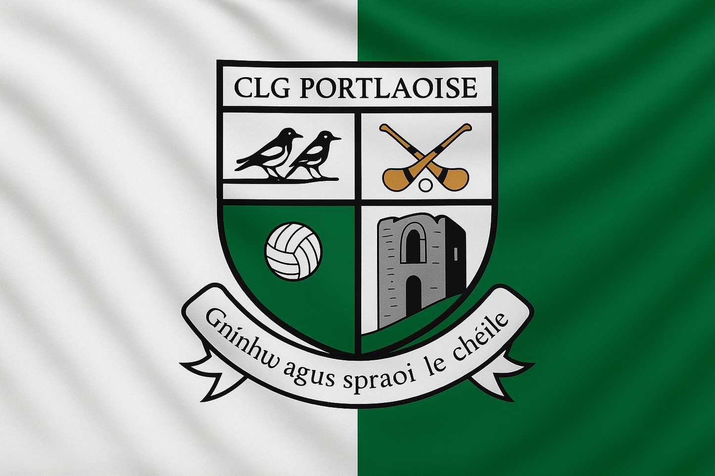 Portlaoise GAA Club Flag