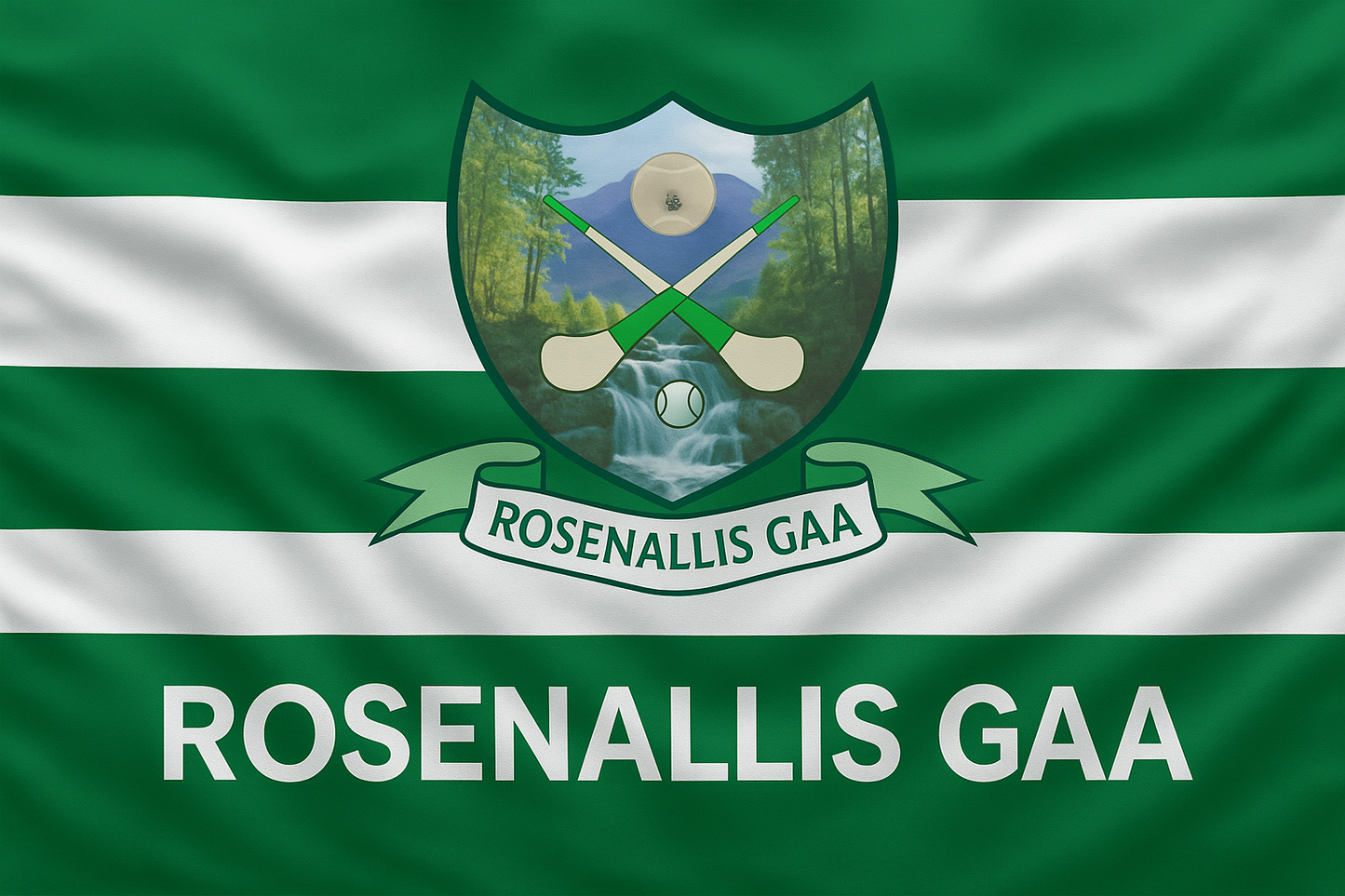 Rosenallis GAA Club Flag