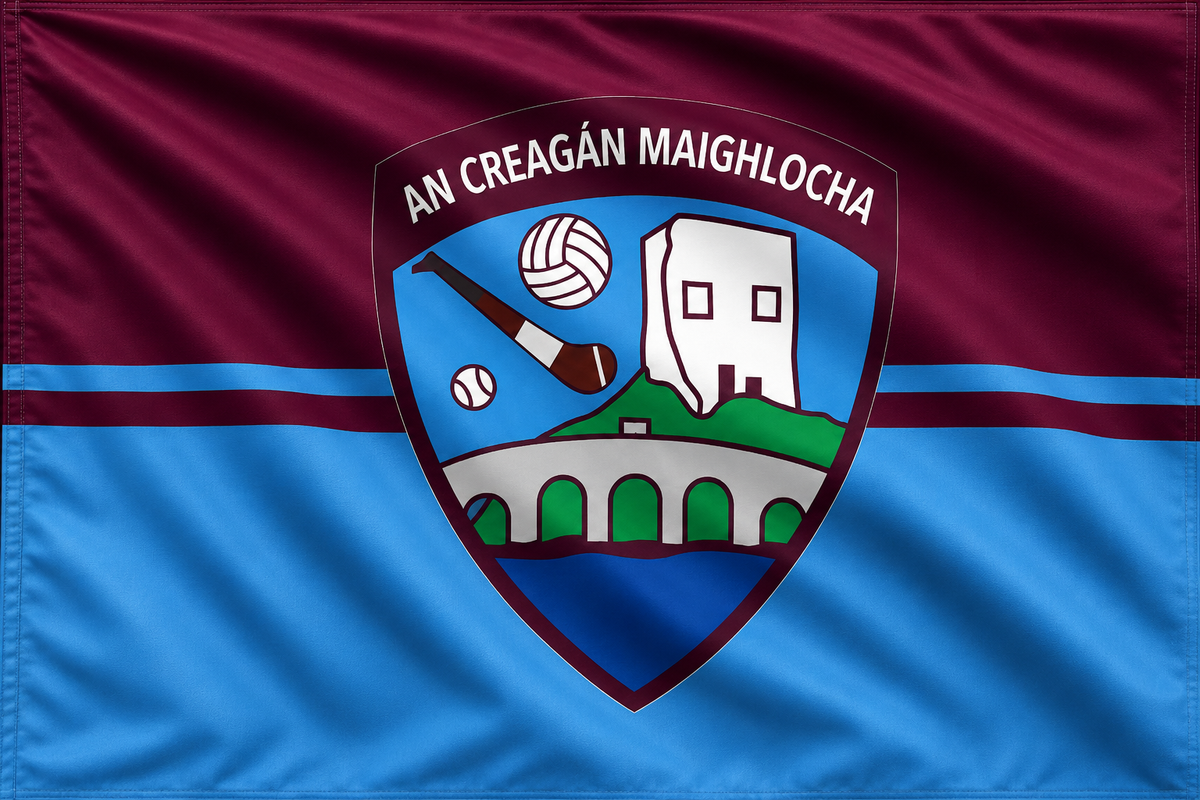 Skehana / Mountbellew / Moylough GAA Club Flag