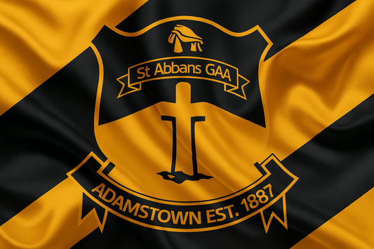 St. Abban's Adamstown GAA Club Flag