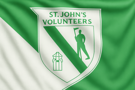 St Johns Volunteers GAA Club Flag