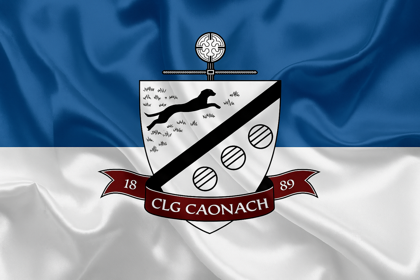 St Dominics Longford GAA Club flag