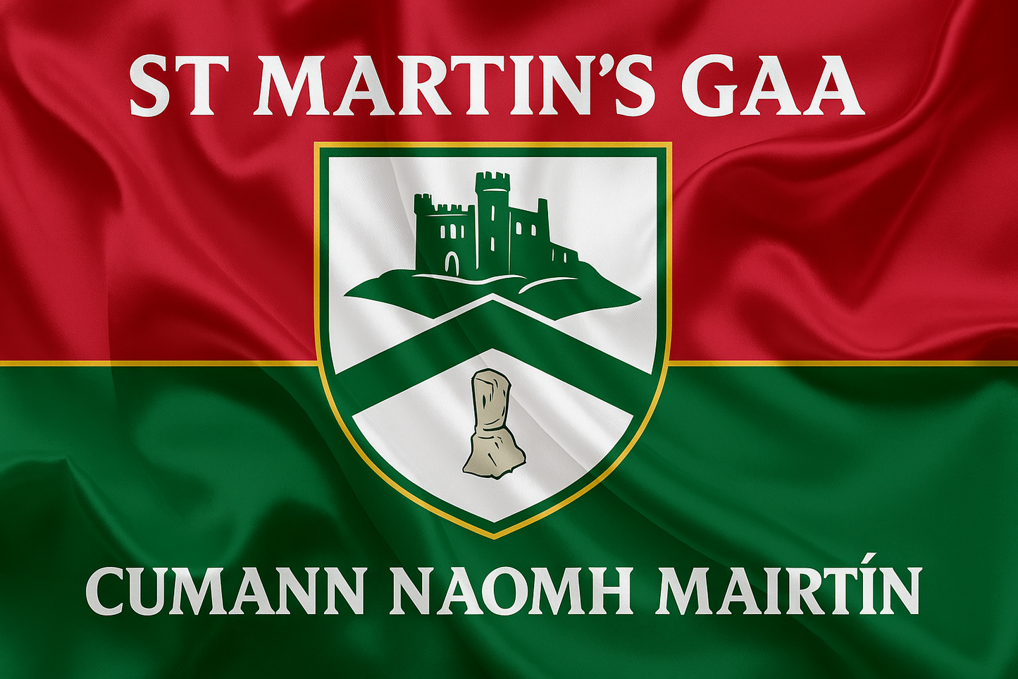 St Martins Kilkenny GAA Club Flag