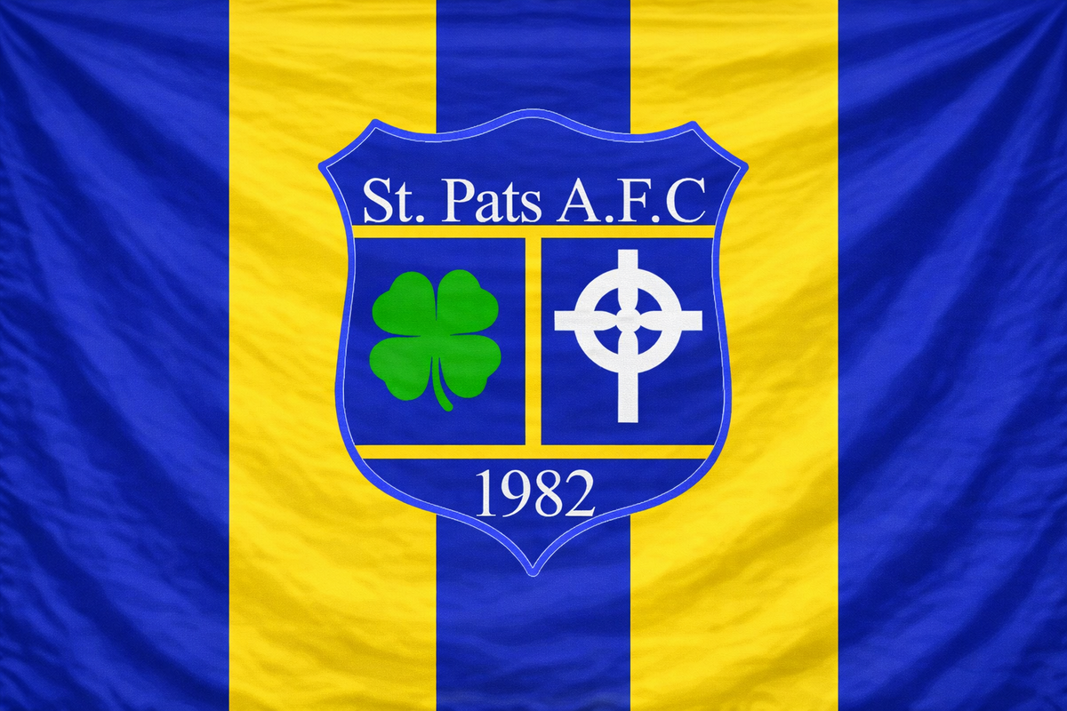 St Pats Clare Football Flag