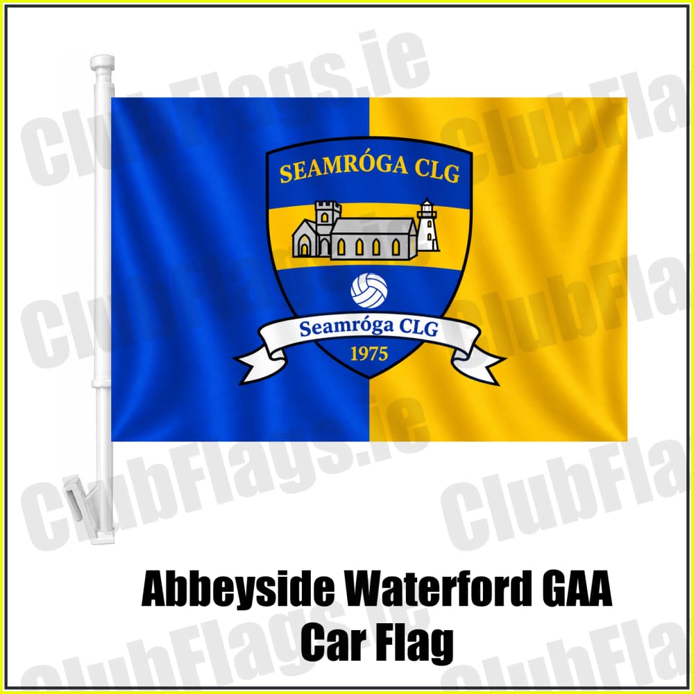 Abbeyside Waterford GAA Car Flag - ClubFlags.ie