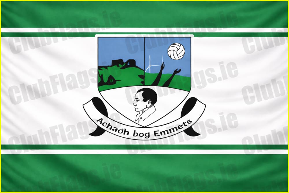 Achadh Bog Emmets GAA Club Flag - Football Clubs