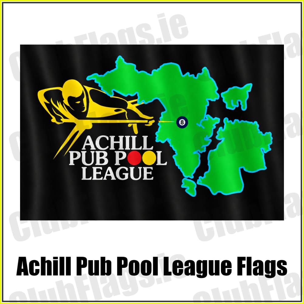Achill Pub Pool League Flags - ClubFlags.ie