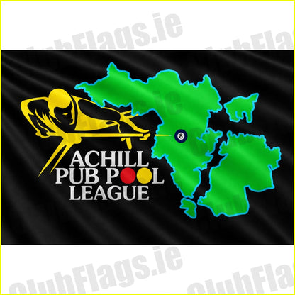 Achill Pub Pool League club flag artwork - ClubFlags.ie
